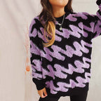 Pulover cu design grațios