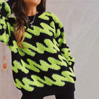 Pulover cu design grațios