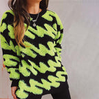 Pulover cu design grațios