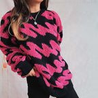 Pulover cu design grațios