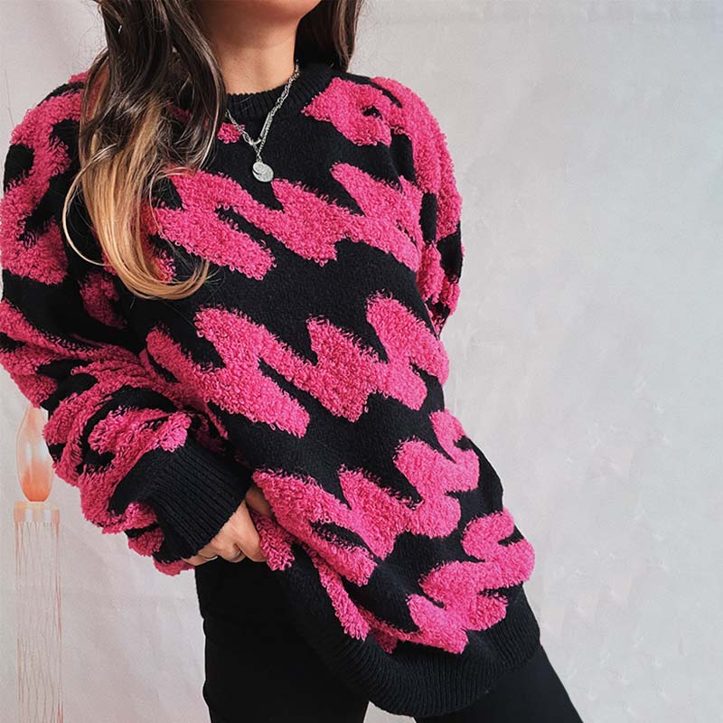 Pulover cu design grațios