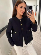 Jachetă în stil vintage atemporal