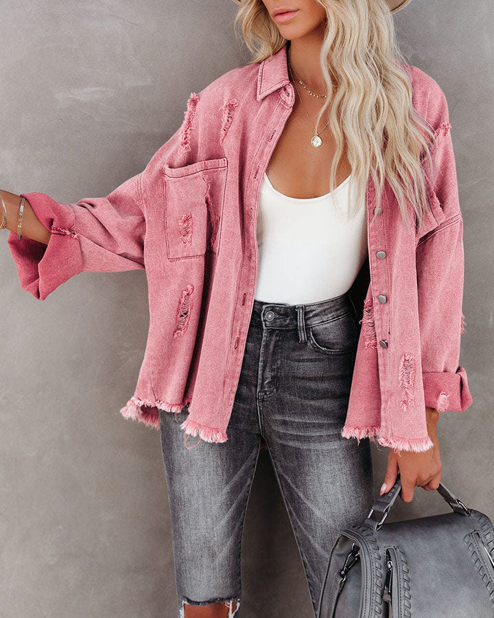 Long Sleeves Denim Jacket