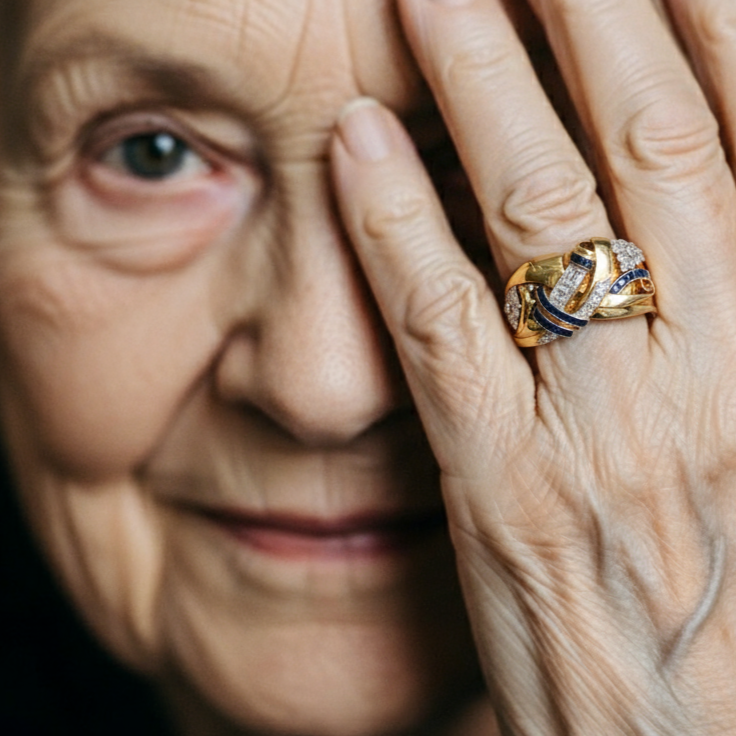 Aur Inel elegant pentru orice ocazie