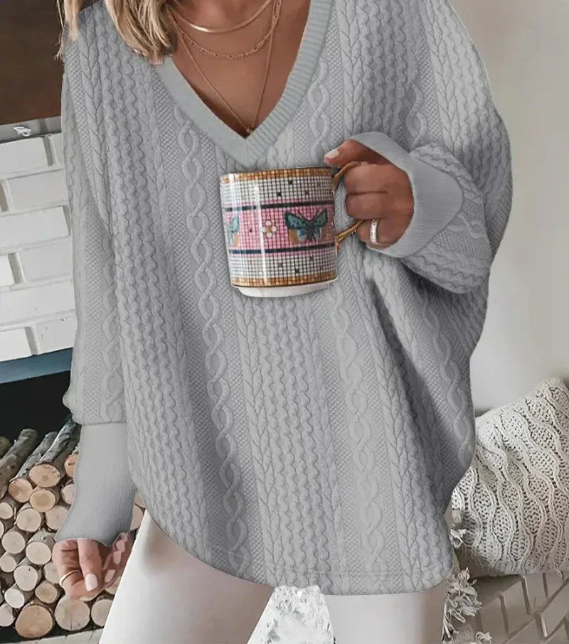 Pulover în stil vintage atemporal