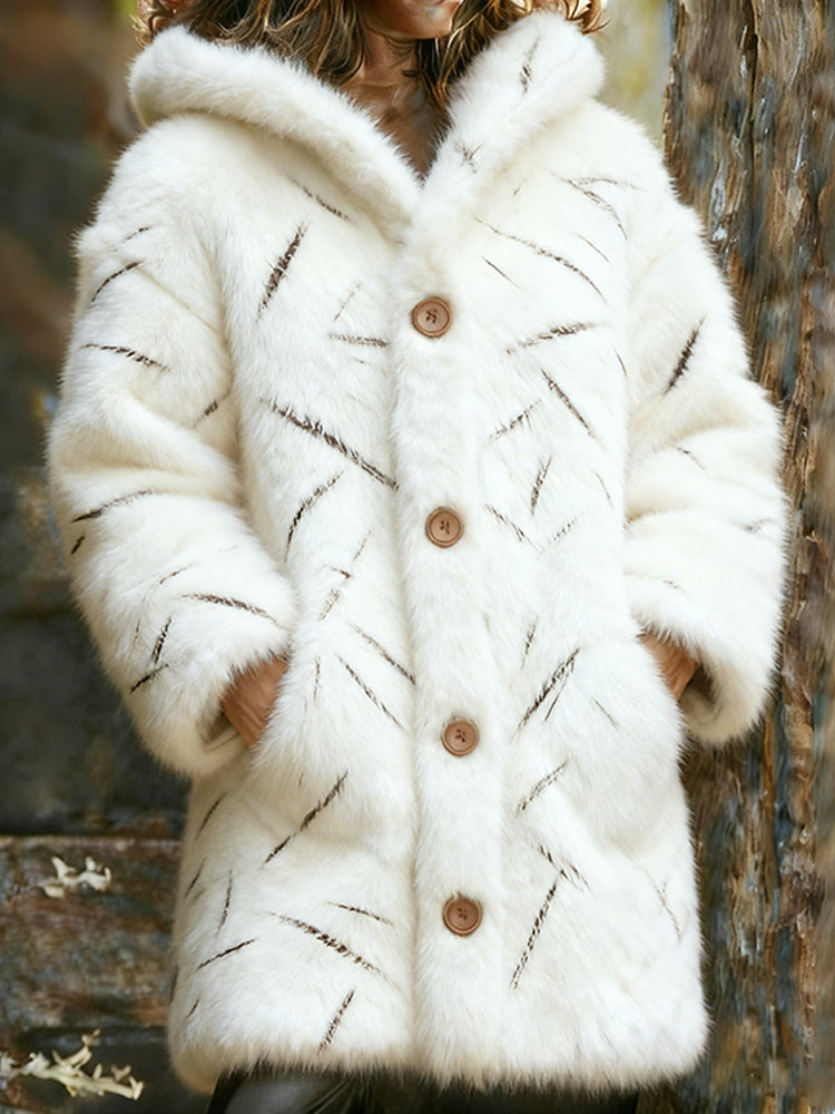 Scared Kitty Claw Marks Long Hooded Cardigan elevenforest