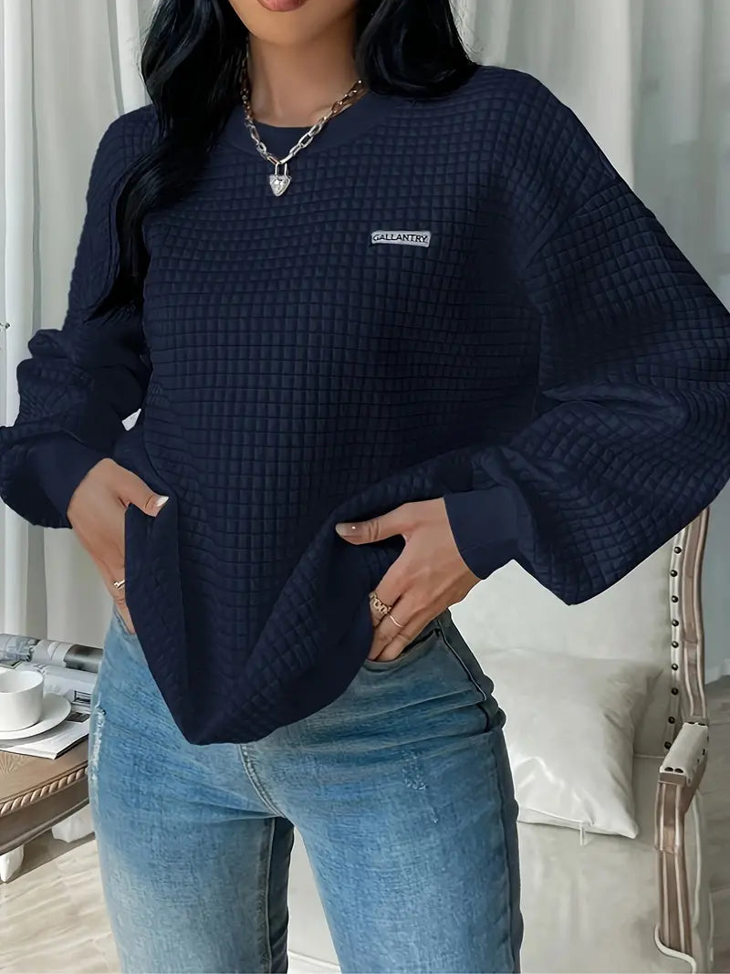 Pulover cu design clasic