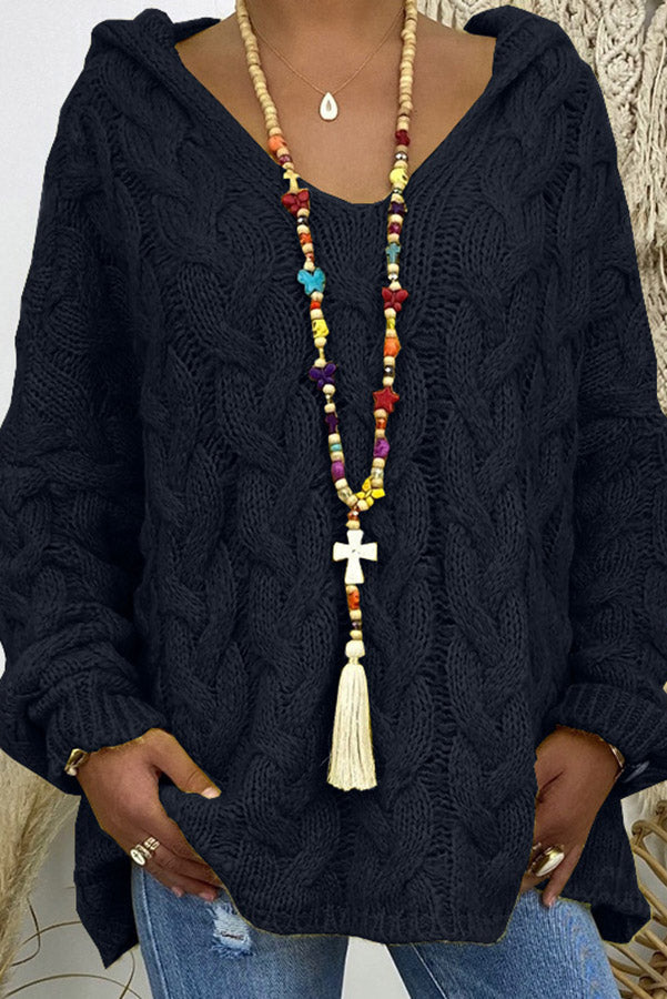 Pulover în stil vintage atemporal