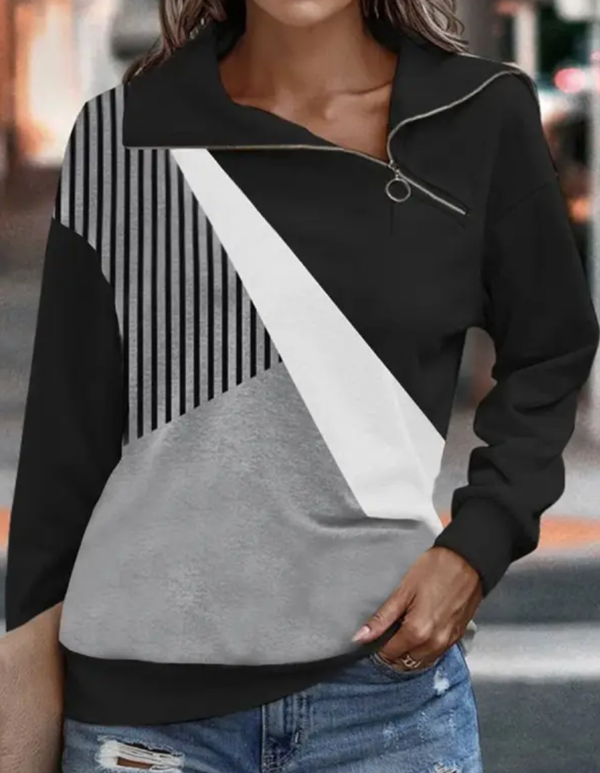 Pulover cu design elegant