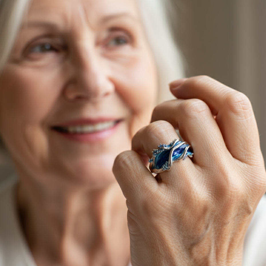 Aur Inel romantic pentru momente speciale