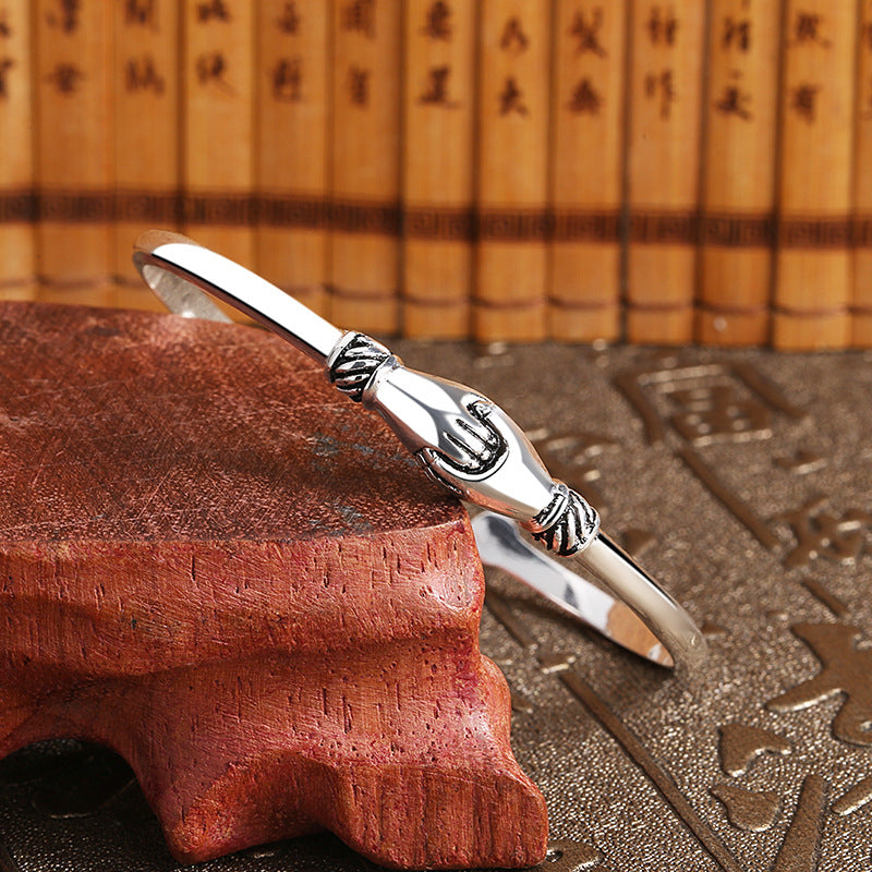 Argint Brățară artizanal delicat