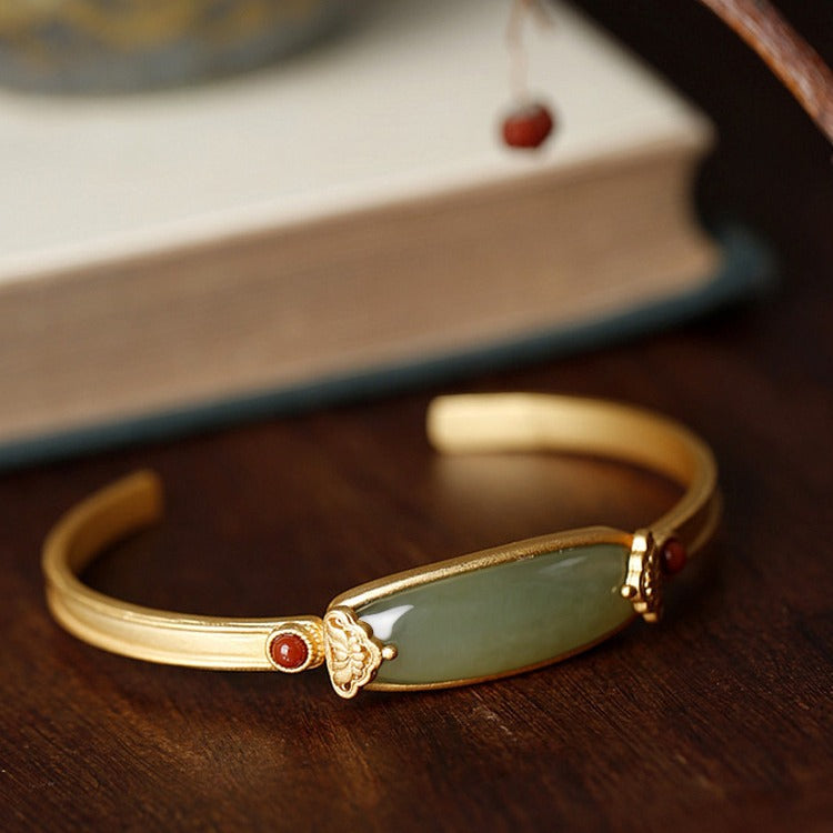 Aur Brățară clasic cu farmec atemporal