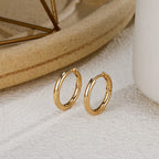 Aur Cercel clasic cu farmec atemporal