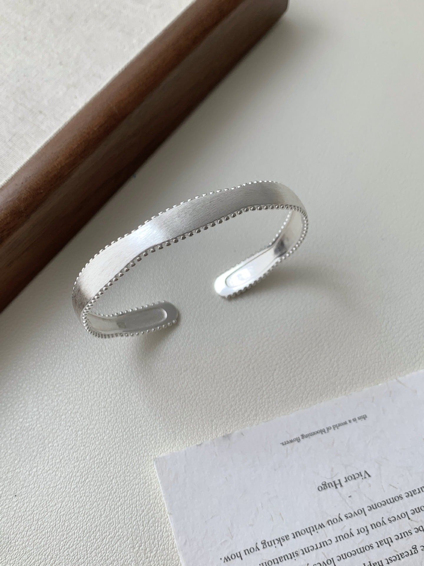 Argint Brățară clasic cu farmec atemporal