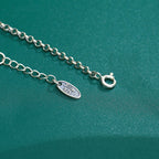 Argint Brățară de gleznă clasic cu farmec atemporal