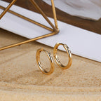 Aur Cercel clasic cu farmec atemporal