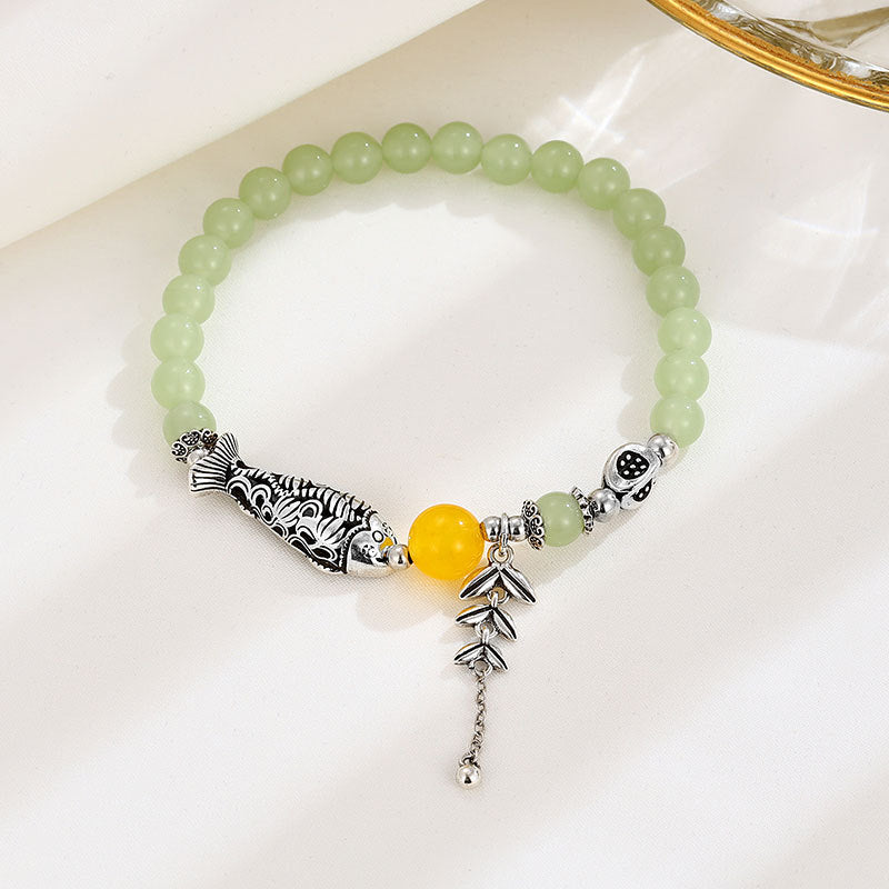 Argint Brățară clasic cu farmec atemporal