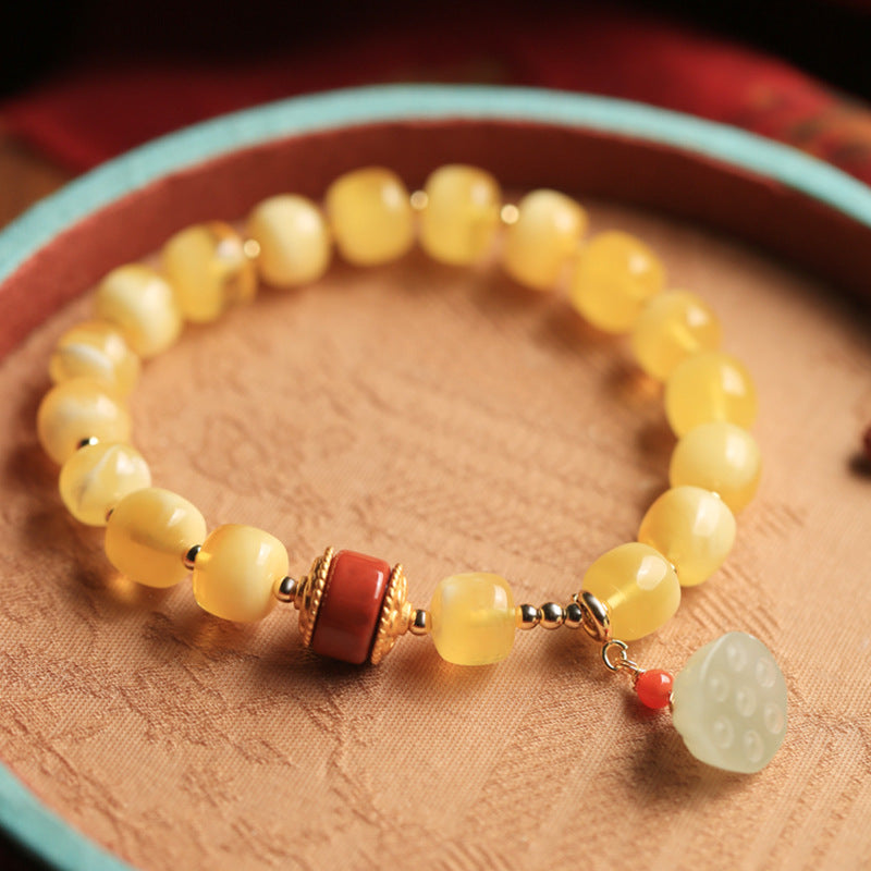 Argint Brățară clasic cu farmec atemporal