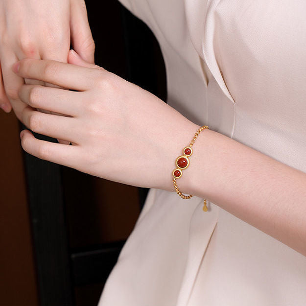 Argint Brățară clasic cu farmec atemporal