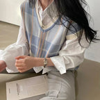 Pulover cu design atent