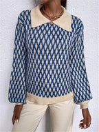 Pulover cu inspirație vintage