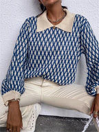 Pulover cu inspirație vintage