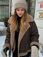 Jachetă cu inspirație vintage