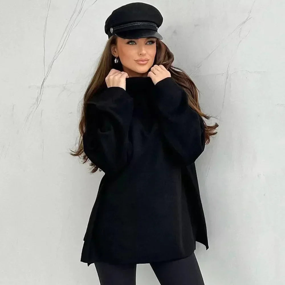 Pulover cu design grațios