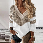 Pulover cu design atent