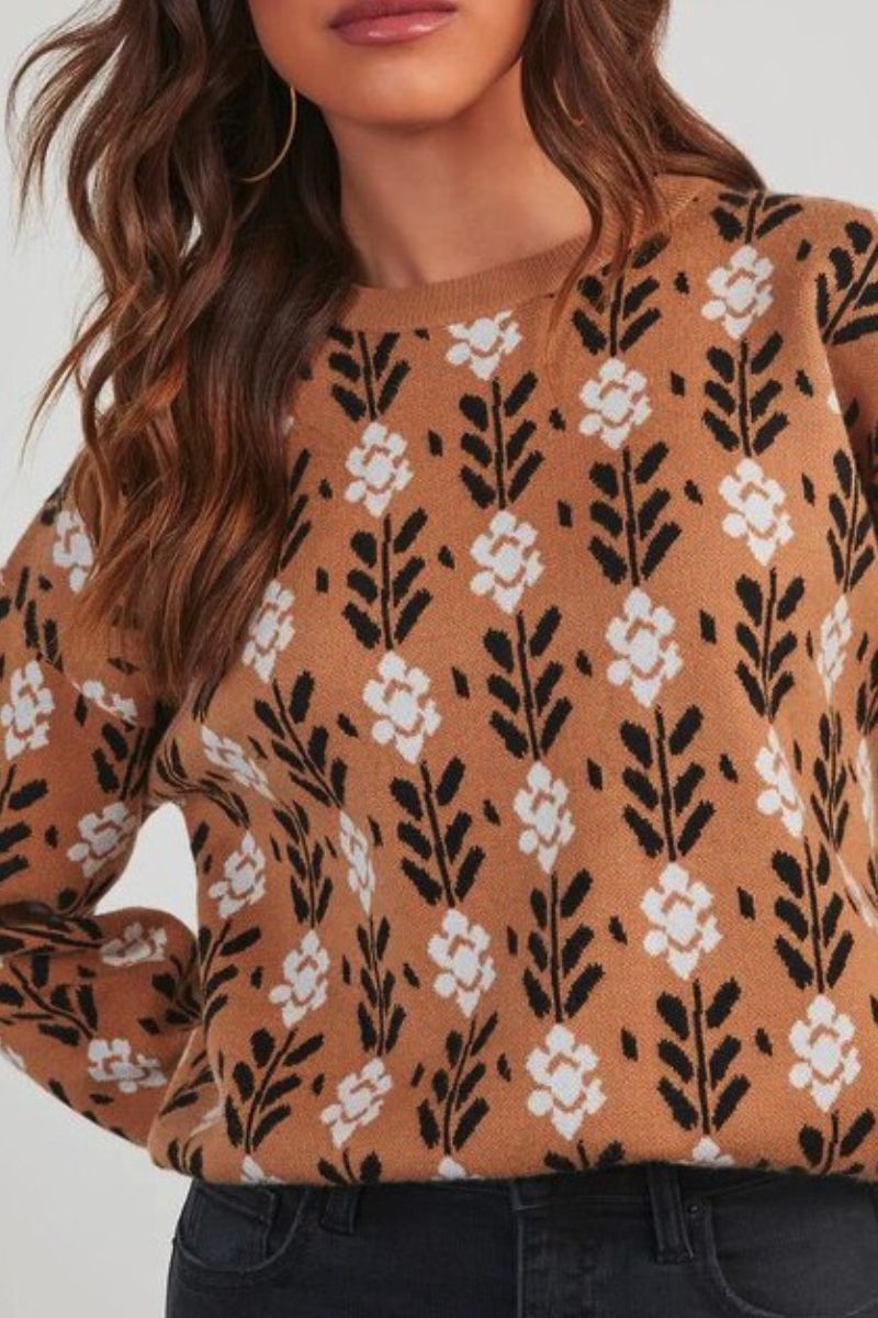 Pulover cu inspirație vintage