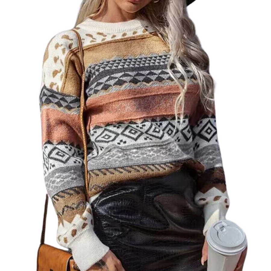 Pulover cu design grațios