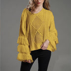 Pulover cu design clasic