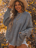 Pulover cu design elegant