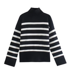 Pulover în stil vintage atemporal